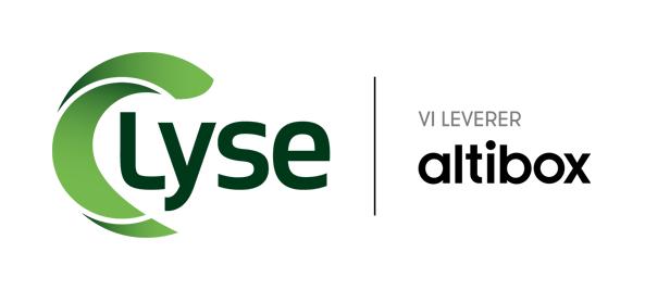 Hjemmesiden for LYD Bedrift Kundesenter